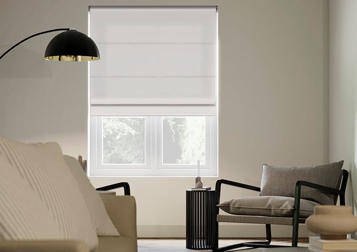 Medina, Light Grey - Roman Blind - Image 3